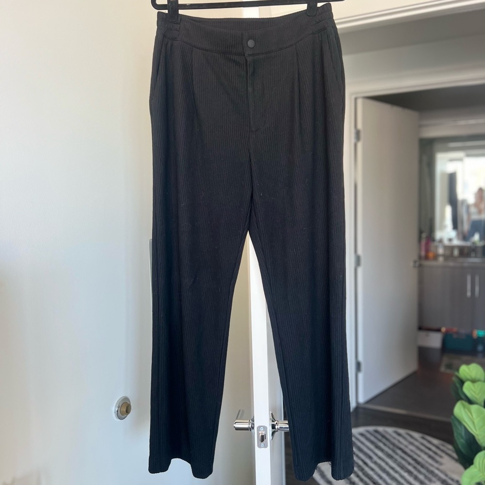 Varley Aberdeen Straight Leg Pant Black- Large - Picture 2 of 14